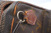 Authentic Louis Vuitton Monogram Amazone Shoulder Cross Body Bag Old Model K6356