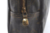 Auth Louis Vuitton Monogram Trousse Toilette 28 Clutch Hand Bag M47522 LV K6357