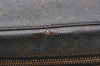 Auth Louis Vuitton Monogram Trousse Toilette 28 Clutch Hand Bag M47522 LV K6357