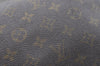 Auth Louis Vuitton Monogram Trousse Toilette 28 Clutch Hand Bag M47522 LV K6357