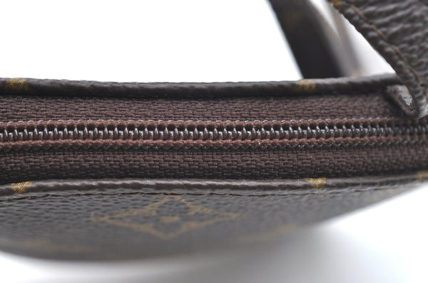 Authentic Louis Vuitton Monogram Pochette Secret M45484 Shoulder Bag Pouch K6364
