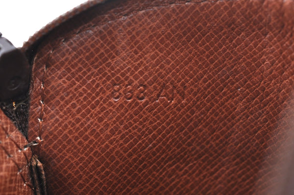 Authentic Louis Vuitton Monogram Pochette Secret M45484 Shoulder Bag Pouch K6364