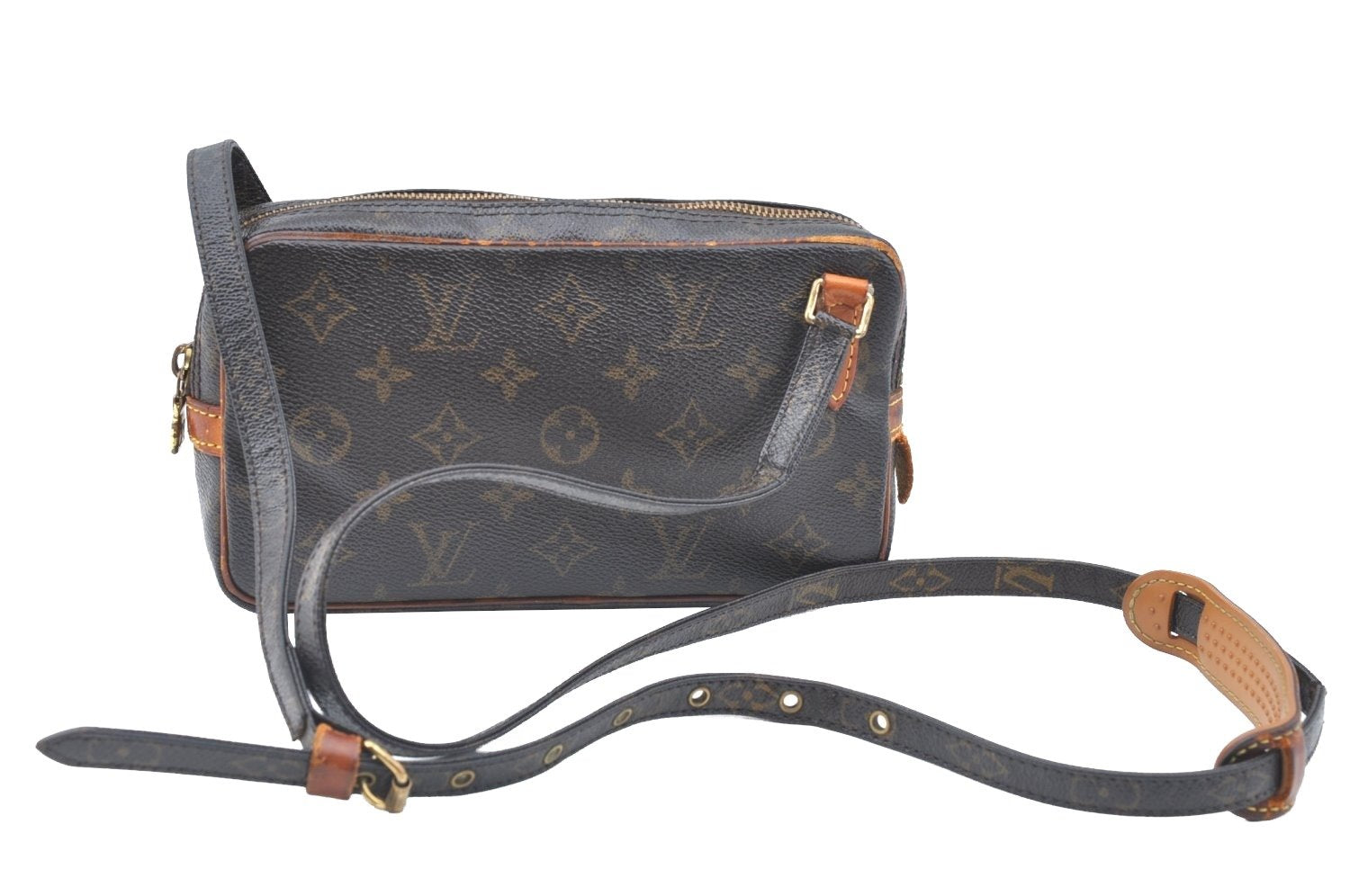 Auth Louis Vuitton Monogram Marly Bandouliere Shoulder Bag M51828 LV Junk K6368