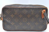 Auth Louis Vuitton Monogram Marly Bandouliere Shoulder Bag M51828 LV Junk K6368