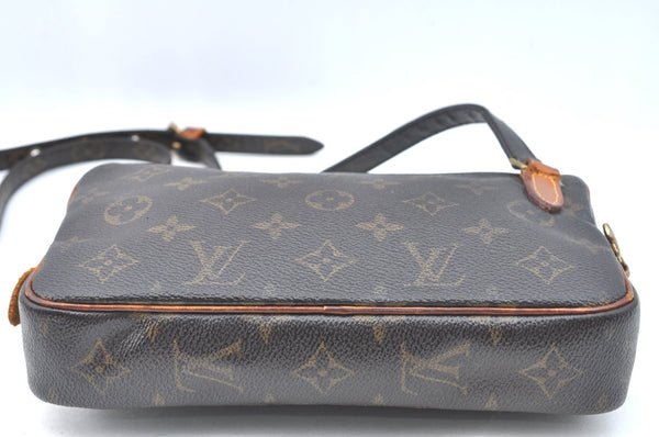 Auth Louis Vuitton Monogram Marly Bandouliere Shoulder Bag M51828 LV Junk K6368