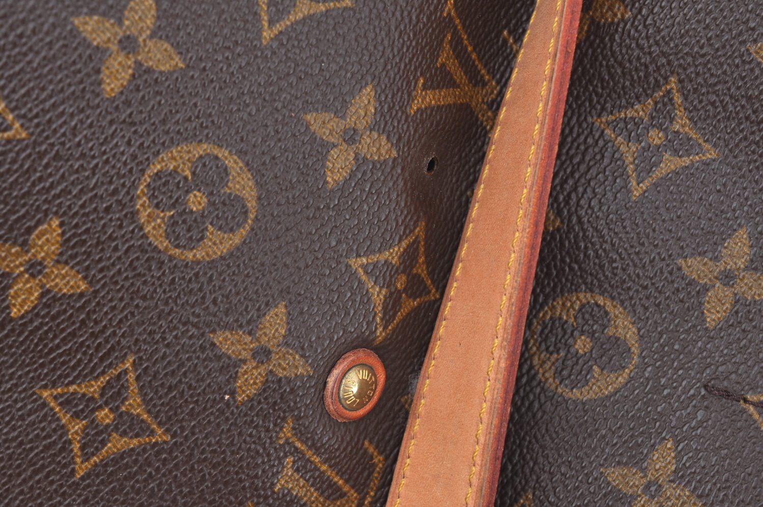 Authentic Louis Vuitton Monogram Saumur 35 Shoulder Cross Bag M42254 LV K6385