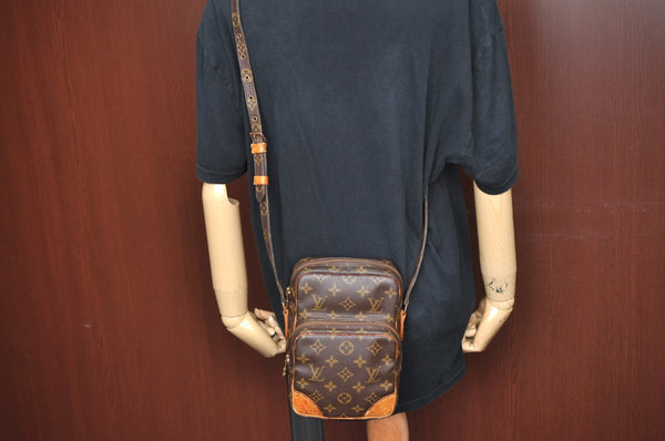 Authentic Louis Vuitton Monogram Amazone Shoulder Cross Body Bag M45236 LV K6387