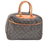 Authentic Louis Vuitton Monogram Deauville Hand Bag M47270 LV K6390