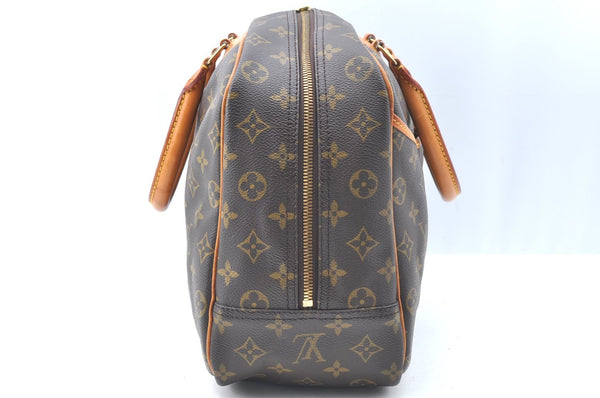 Authentic Louis Vuitton Monogram Deauville Hand Bag M47270 LV K6390