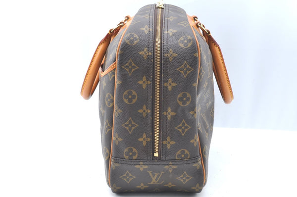 Authentic Louis Vuitton Monogram Deauville Hand Bag M47270 LV K6390