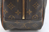 Authentic Louis Vuitton Monogram Deauville Hand Bag M47270 LV K6390