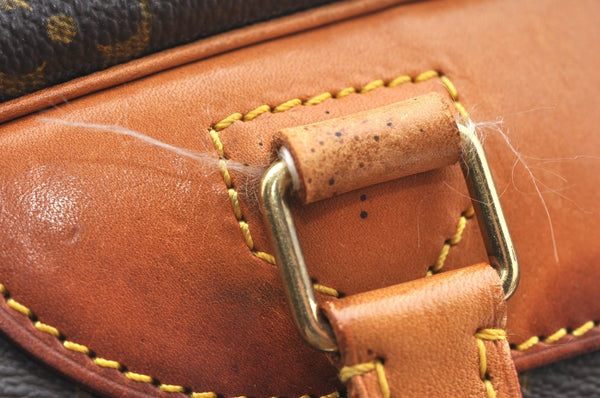 Authentic Louis Vuitton Monogram Deauville Hand Bag M47270 LV K6390