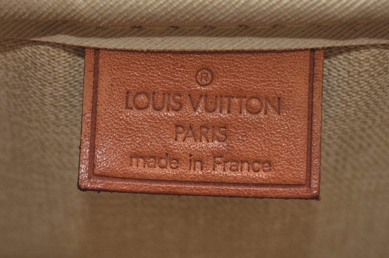 Authentic Louis Vuitton Monogram Deauville Hand Bag M47270 LV K6390