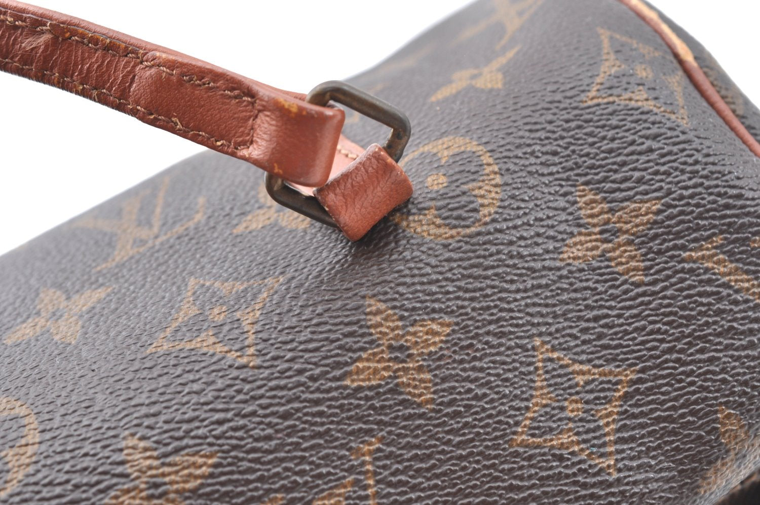 Authentic Louis Vuitton Monogram Papillon 26 Hand Bag Old Model LV K6391