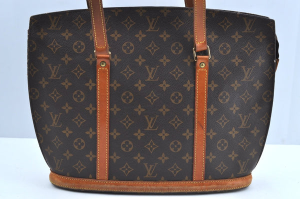 Authentic Louis Vuitton Monogram Babylone Shoulder Tote Bag M51102 LV K6397
