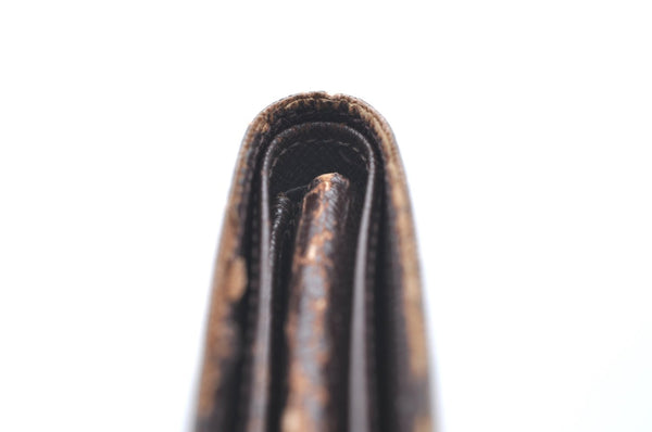 Auth Louis Vuitton Damier Porte Billet Carte Credit Monnaie N61665 Wallet K6405