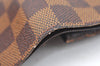 Auth Louis Vuitton Damier Porte Billet Carte Credit Monnaie N61665 Wallet K6405