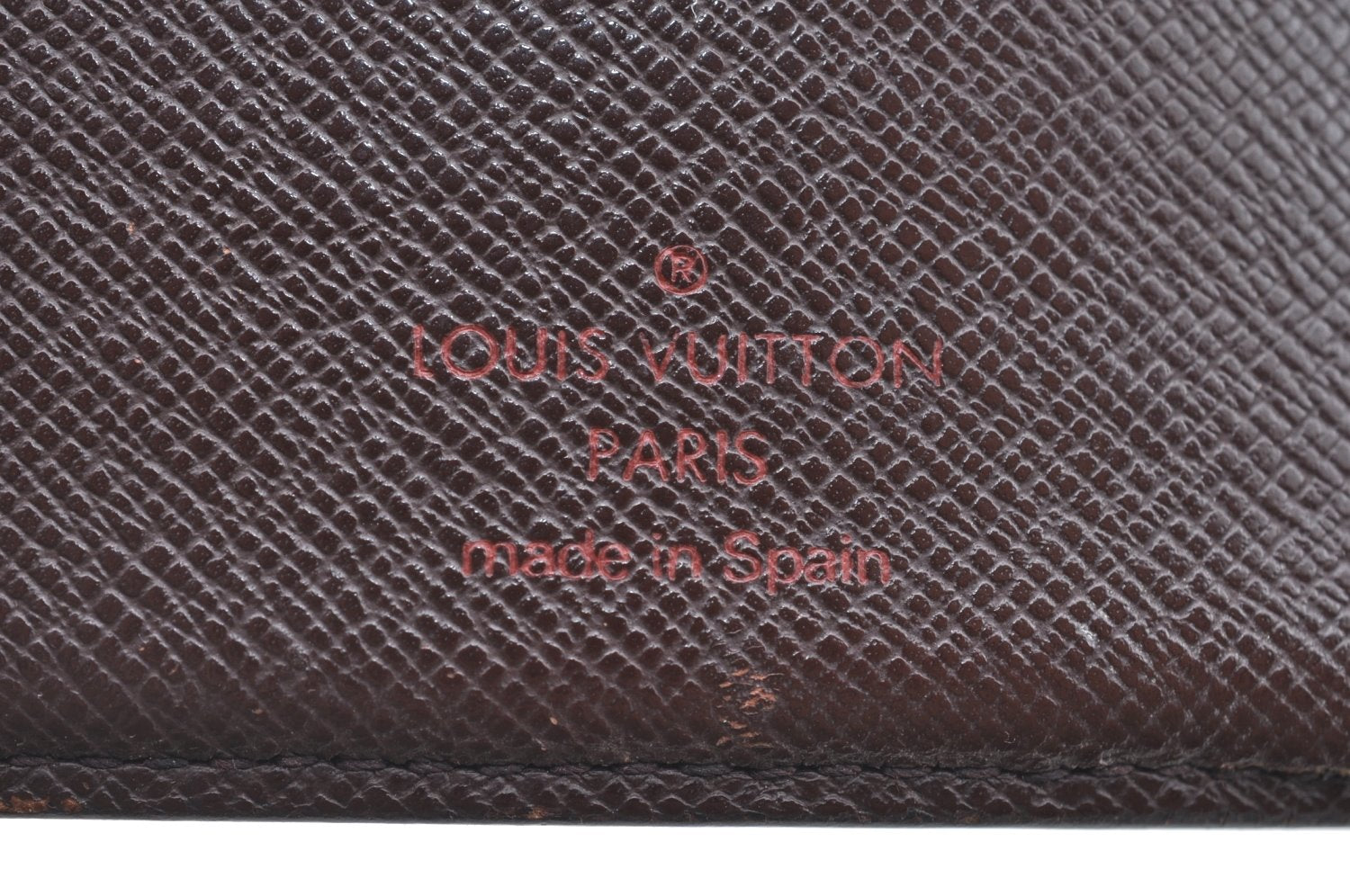 Auth Louis Vuitton Damier Porte Billet Carte Credit Monnaie N61665 Wallet K6405