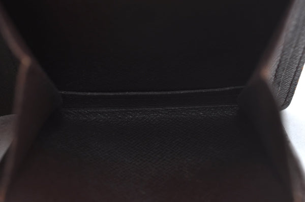 Auth Louis Vuitton Damier Porte Billet Carte Credit Monnaie N61665 Wallet K6405