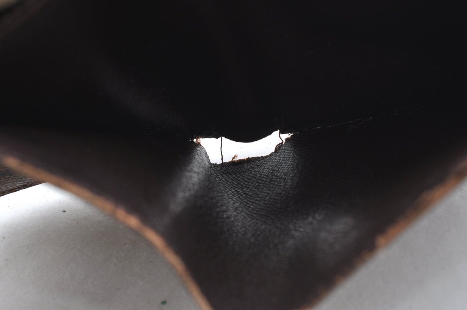 Auth Louis Vuitton Damier Porte Billet Carte Credit Monnaie N61665 Wallet K6405