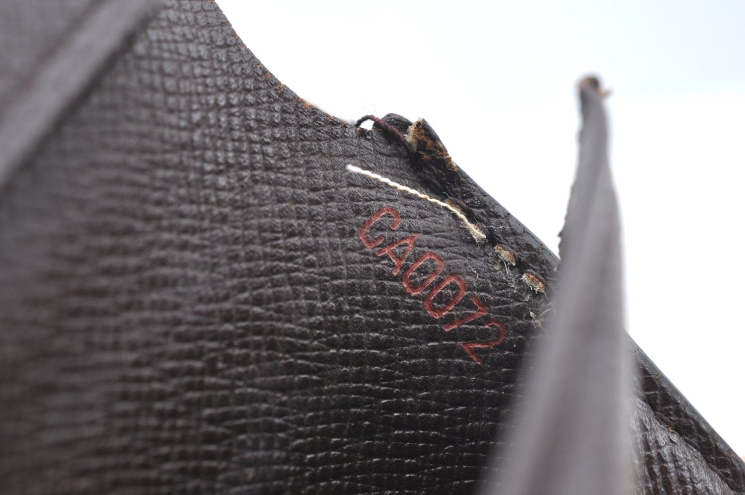 Auth Louis Vuitton Damier Porte Billet Carte Credit Monnaie N61665 Wallet K6405