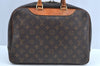 Authentic Louis Vuitton Monogram Deauville Hand Bag M47270 LV K6408