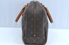 Authentic Louis Vuitton Monogram Deauville Hand Bag M47270 LV K6408