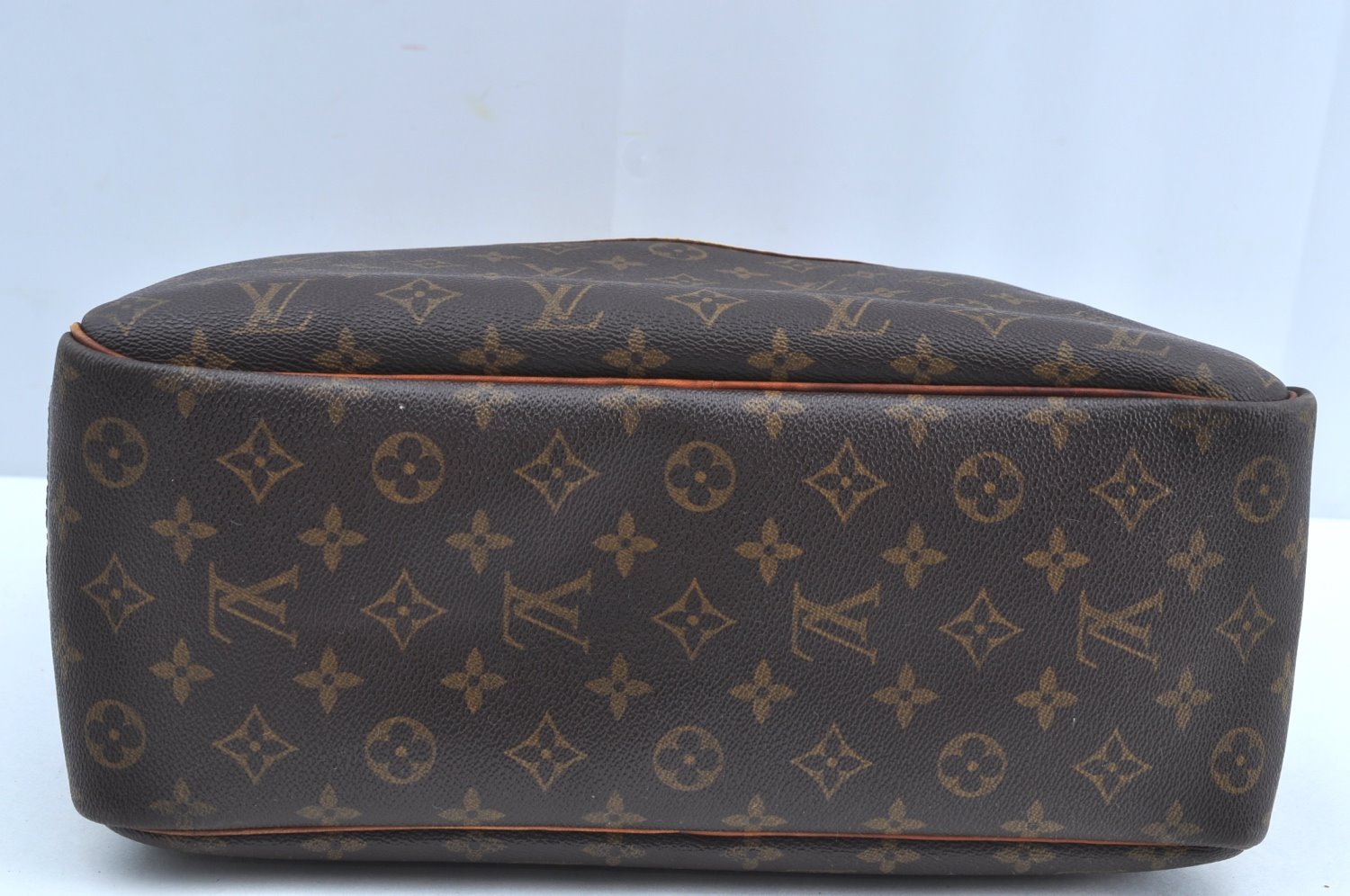 Authentic Louis Vuitton Monogram Deauville Hand Bag M47270 LV K6408