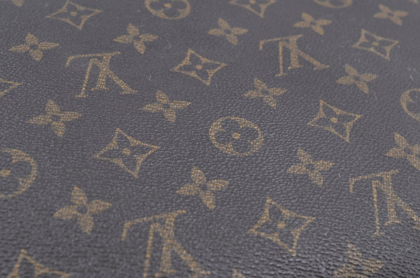 Authentic Louis Vuitton Monogram Deauville Hand Bag M47270 LV K6408