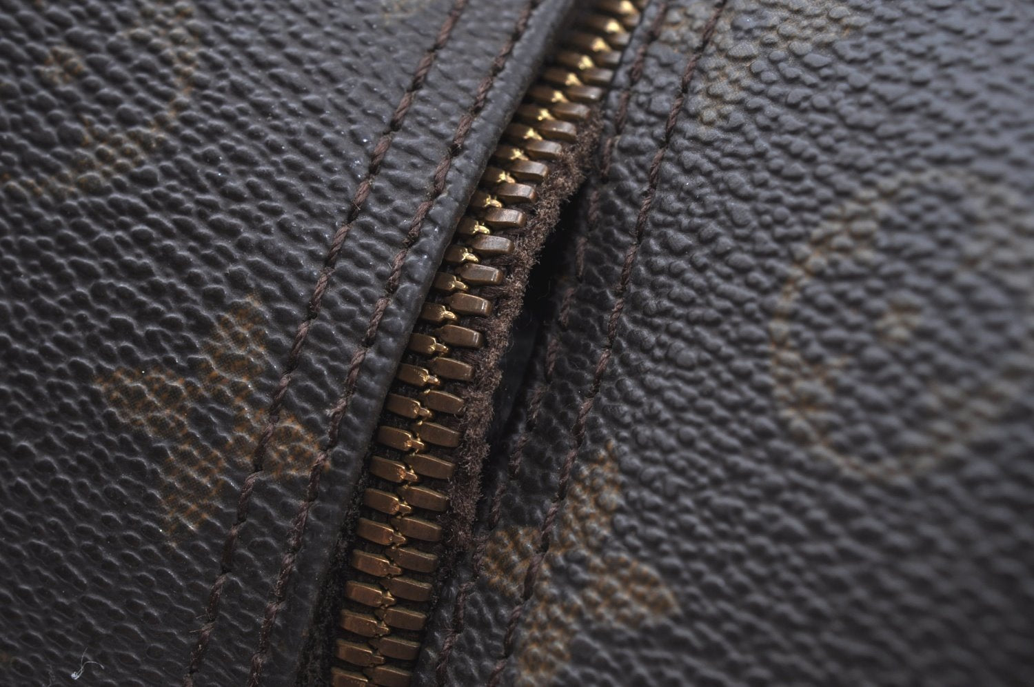 Authentic Louis Vuitton Monogram Deauville Hand Bag M47270 LV K6408