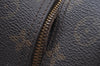 Authentic Louis Vuitton Monogram Deauville Hand Bag M47270 LV K6408