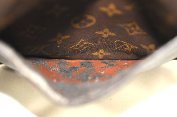 Authentic Louis Vuitton Monogram Saint Cloud MM M51243 Shoulder Bag Junk K6413