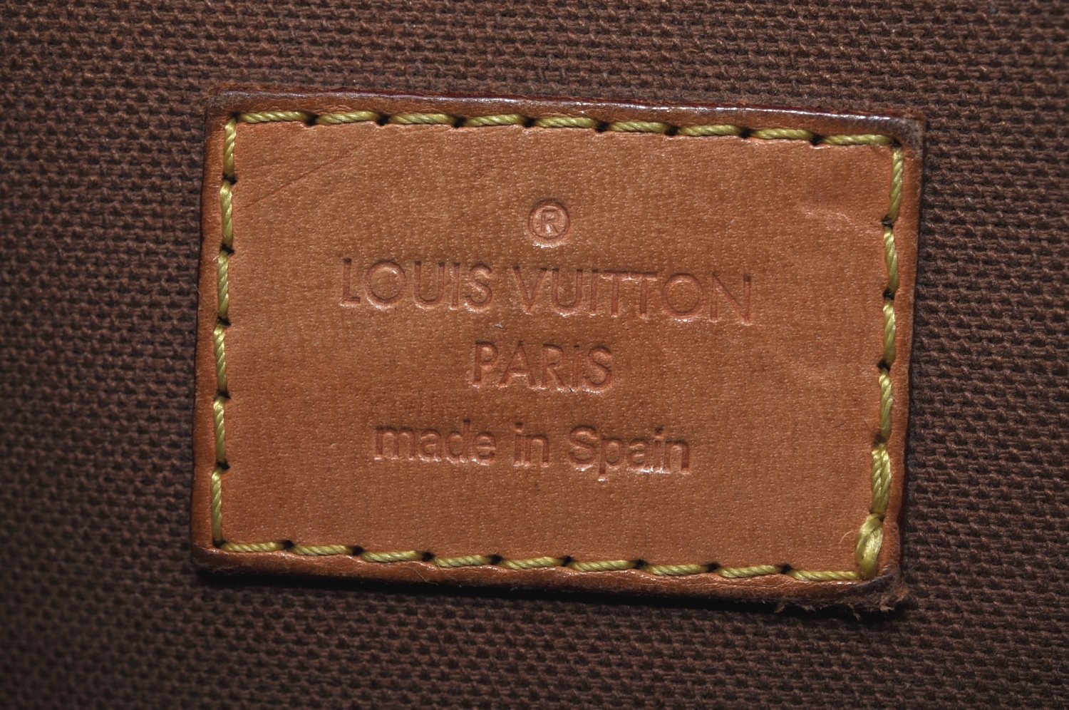 Authentic Louis Vuitton Monogram Odeon PM Shoulder Cross Bag M56390 Junk K6415