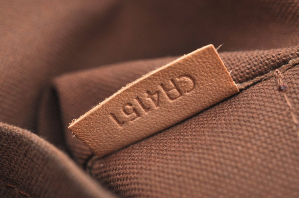 Authentic Louis Vuitton Monogram Odeon PM Shoulder Cross Bag M56390 Junk K6415