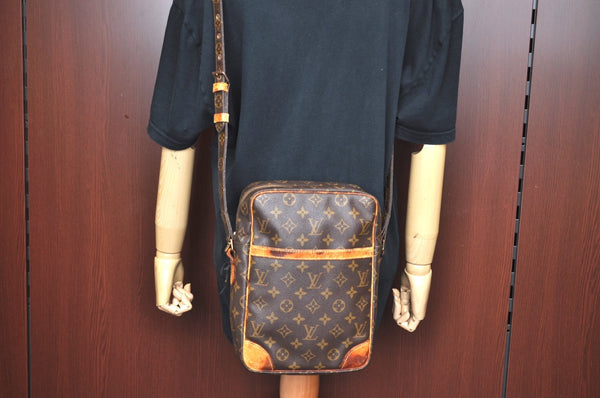 Authentic Louis Vuitton Monogram Danube GM Shoulder Cross Bag M45262 LV K6423