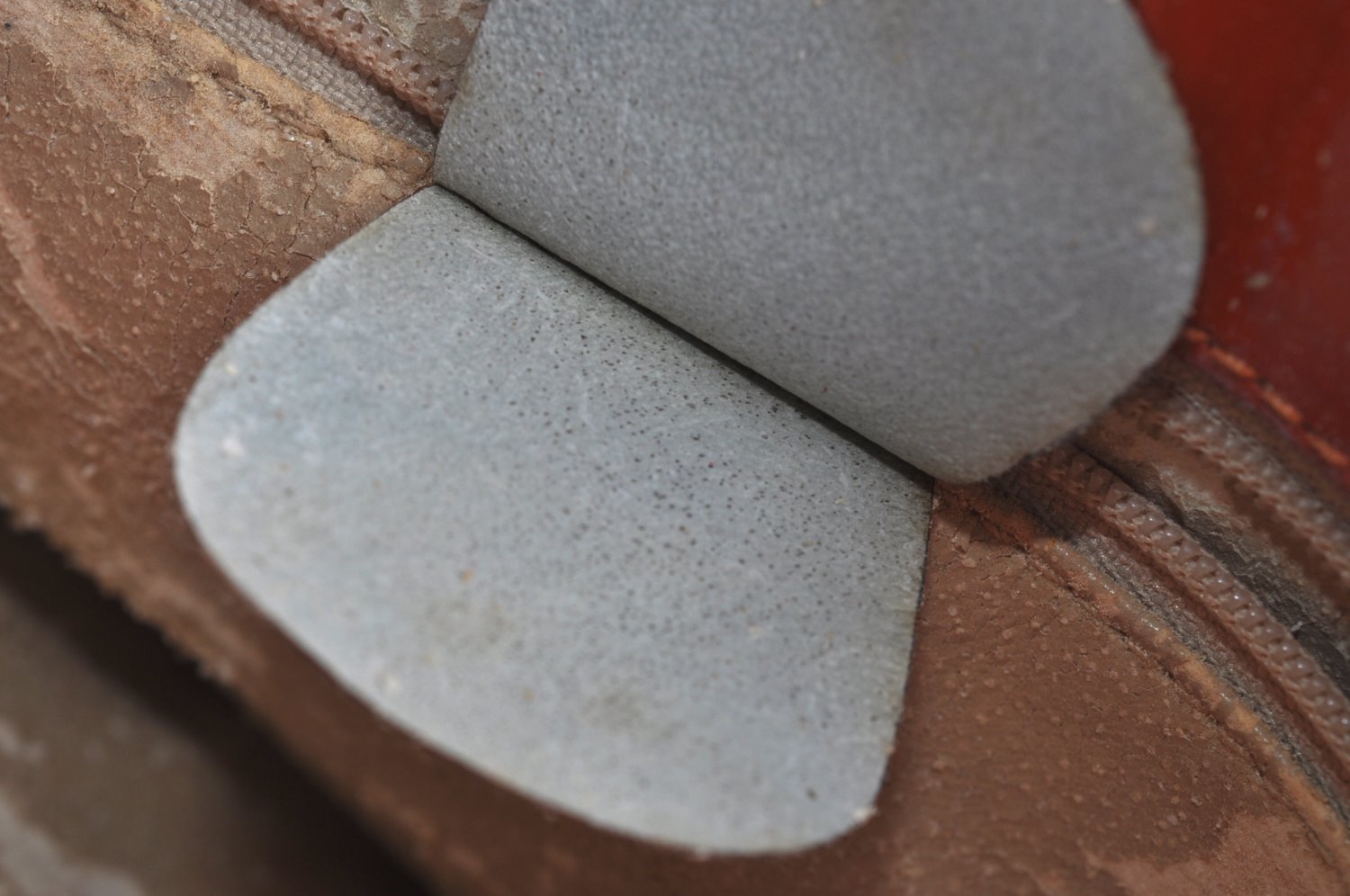 Authentic GUCCI Vintage Shoulder Tote Bag Polyurethane Enamel Orange Junk K6437