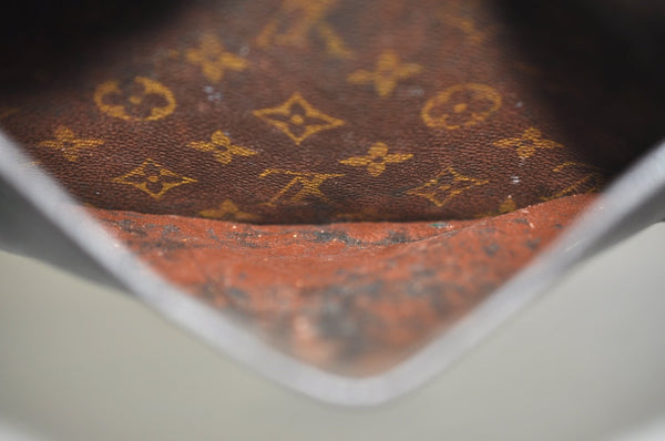 Auth Louis Vuitton Monogram Saint Cloud GM M51242 Shoulder Cross Bag Junk K6441