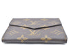 Authentic Louis Vuitton Monogram Porte Monnaie Billets Wallet M61660 LV K6461