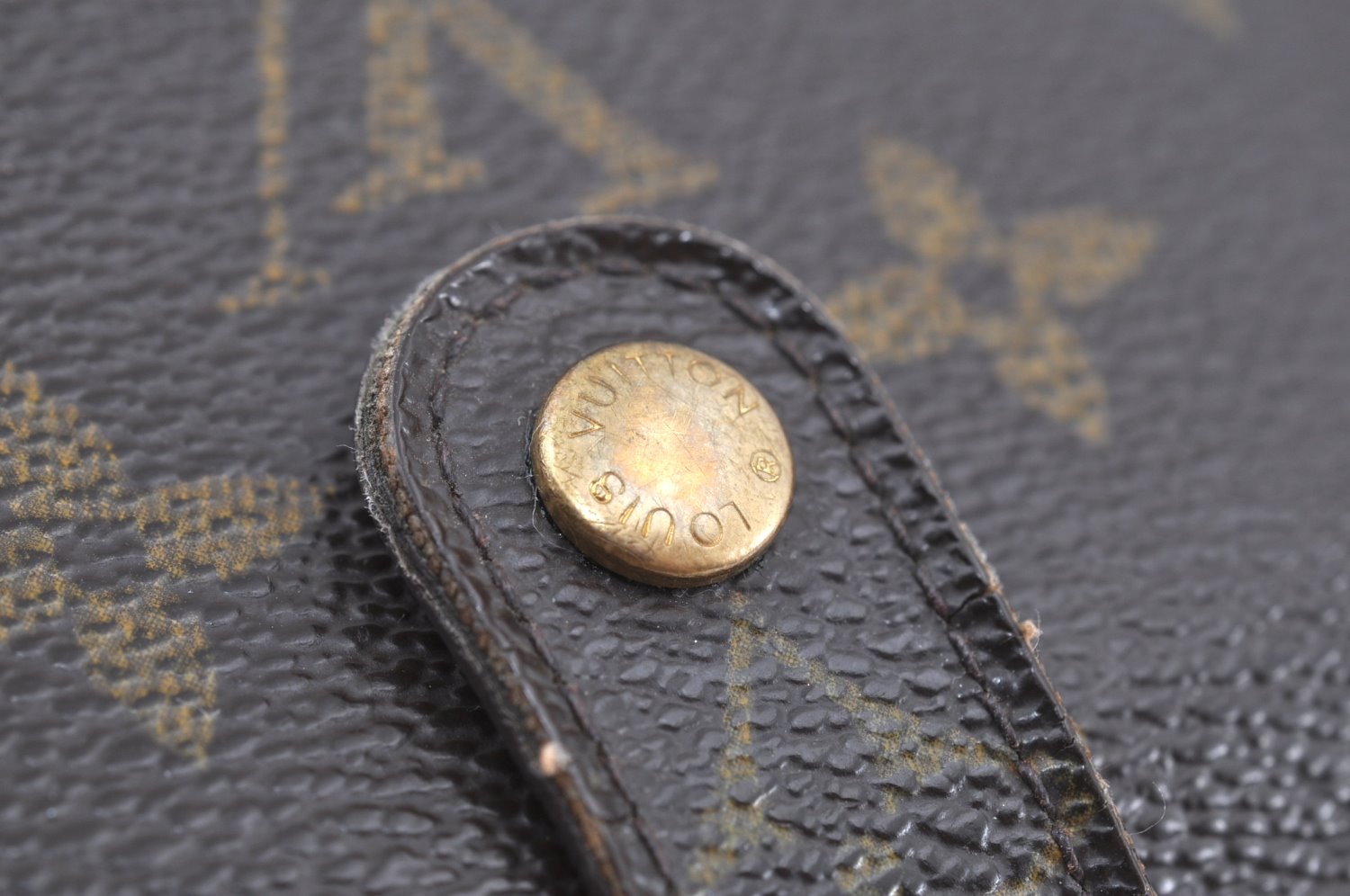 Auth Louis Vuitton Monogram Porte Monnaie Billets Viennois M61663 Wallet K6466