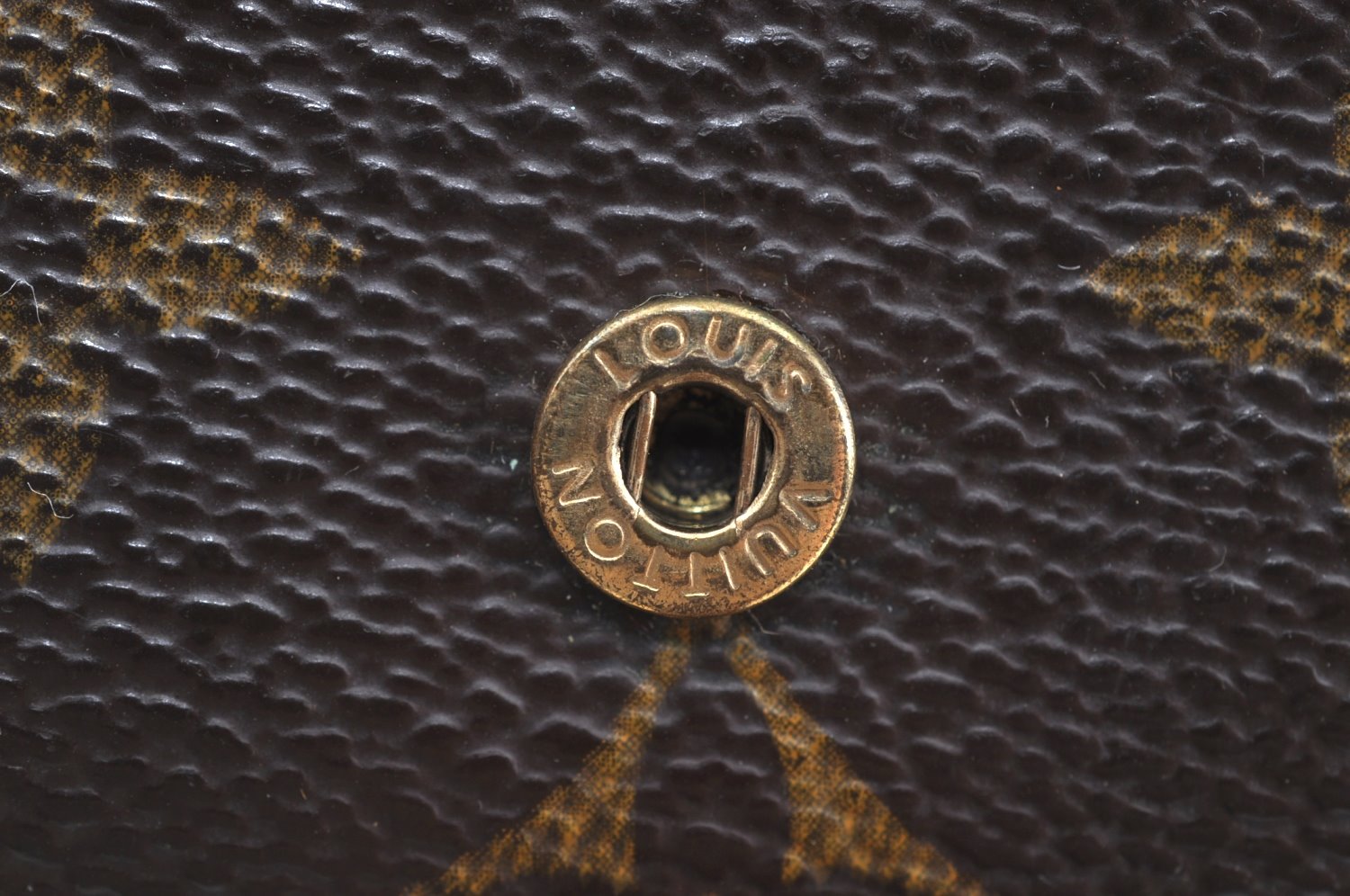 Auth Louis Vuitton Monogram Porte Monnaie Billets Viennois M61663 Wallet K6466