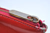 Authentic Louis Vuitton Vernis Bellevue PM Hand Bag Purse Red M93669 LV K6479