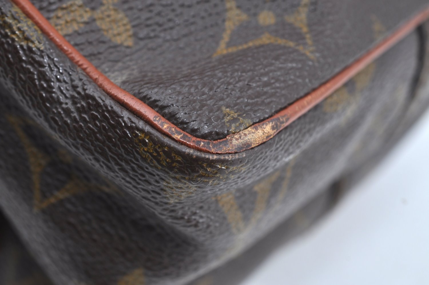 Auth Louis Vuitton Monogram Amazone Shoulder Cross Body Bag Old Model Junk K6480