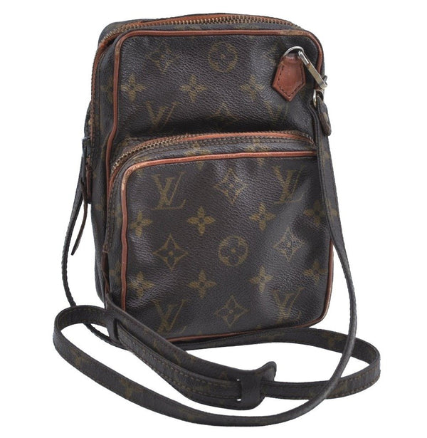 Authentic Louis Vuitton Monogram Mini Amazone Shoulder Cross Bag Old Model K6489