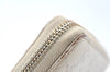 Authentic GUCCI Guccissima Lovely GG Leather Long Wallet 308005 White K6501