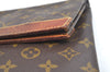 Auth Louis Vuitton Monogram Pochette Pliante Clutch Hand Bag Old Model LV Junk K6531