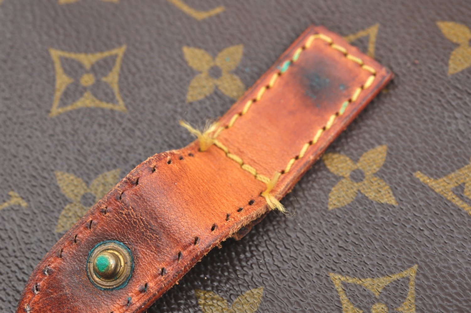 Auth Louis Vuitton Monogram Pochette Pliante Clutch Hand Bag Old Model LV Junk K6531