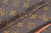 Auth Louis Vuitton Monogram Pochette Pliante Clutch Hand Bag Old Model LV Junk K6531