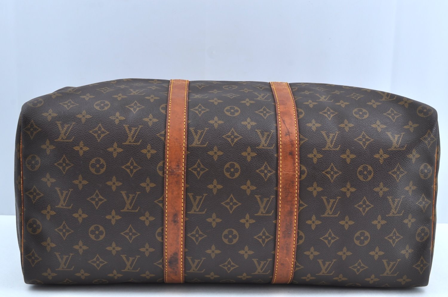 Authentic Louis Vuitton Monogram Keepall 50 Travel Boston Bag M41426 LV K6535