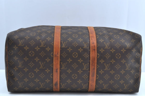 Authentic Louis Vuitton Monogram Keepall 50 Travel Boston Bag M41426 LV K6535