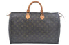 Authentic Louis Vuitton Monogram Speedy 40 Hand Boston Bag M41522 LV K6536